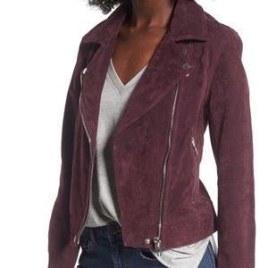 Blank NYC Burgundy Utility Jacket